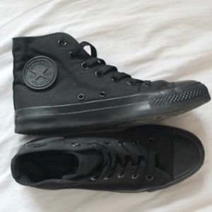 COPY - All Black High Top All star Converse